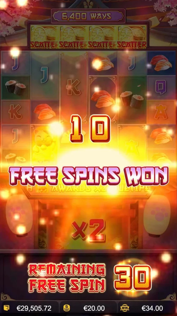 freespins lucky neko