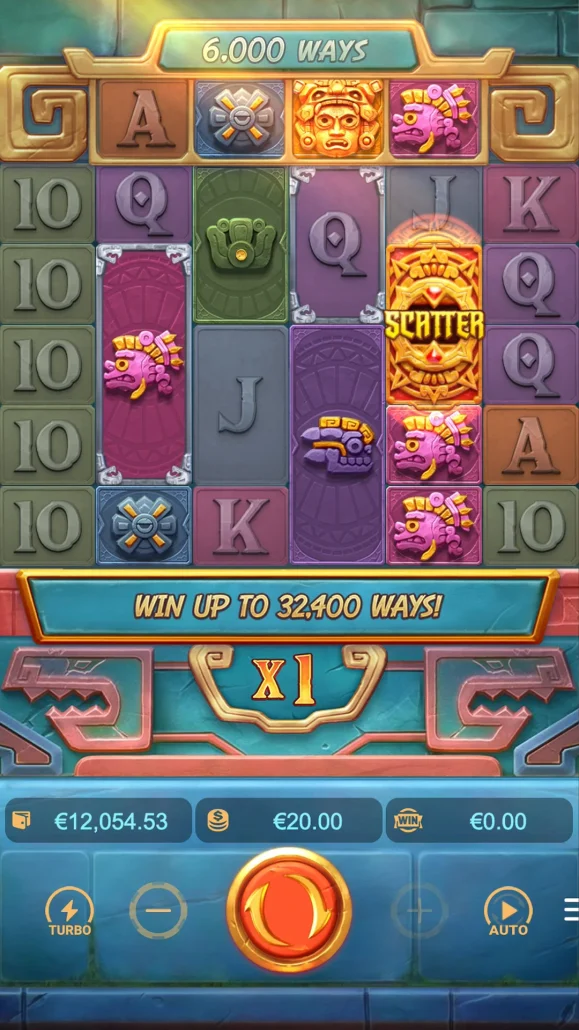 screen shot main game treasure of aztec