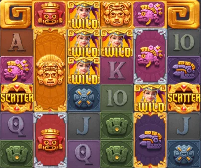 picture wild to way game slot treasure of aztec